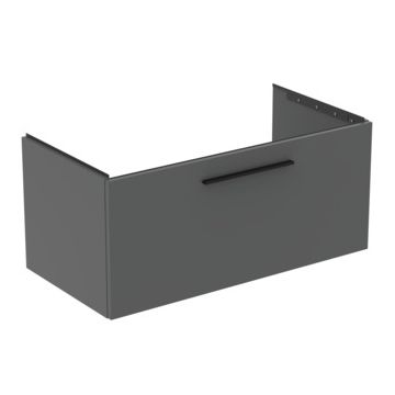 Dulap baza Ideal Standard i.Life B cu 1 sertar 100x50.5x44cm gri mat