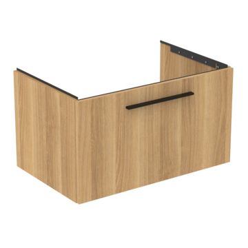 Dulap baza Ideal Standard i.Life B cu 1 sertar 80x50.5x44cm stejar natur