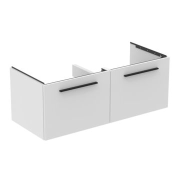 Dulap baza Ideal Standard i.Life B cu 2 sertare 120x50.5x44cm alb mat