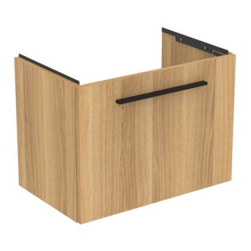 Dulap baza suspendat Ideal Standard i.life S cu un sertar 60cm stejar natural