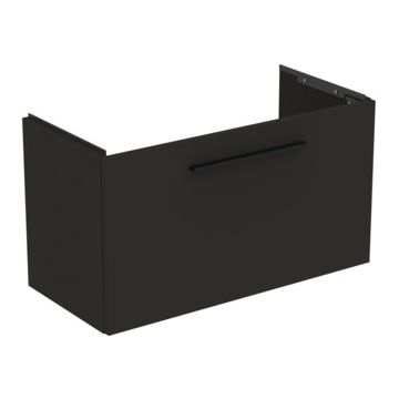 Dulap baza suspendat Ideal Standard i.life S cu un sertar 80cm gri carbon mat