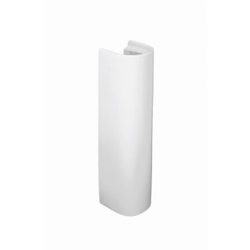 Piedestal lavoar alb Fayans Zoom Neo, ceramica sanitara, H 69 cm