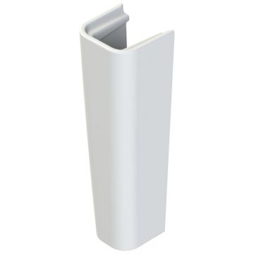 Piedestal CeraStyle Noura, portelan, alb, 66,5 x 19 x 15 cm