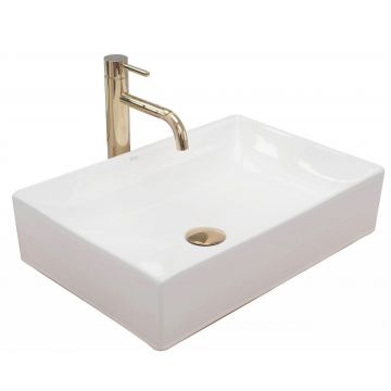 Lavoar alb pe blat Rea Inga 51 cm