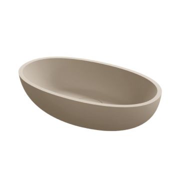 Lavoar oval tip bol Riho Escala 55x32cm Solid Surface grej