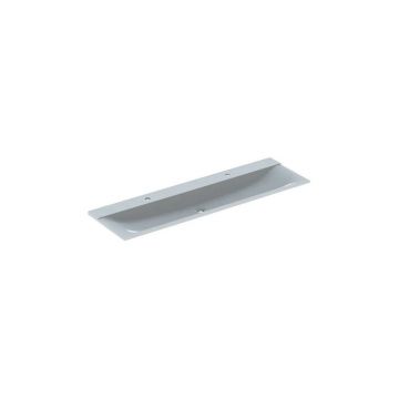 Lavoar pe mobilier Geberit Xeno2 cu orificiu baterie 160 cm alb