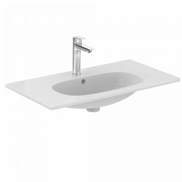 Lavoar pe mobilier Ideal Standard Tesi 80 cm, alb mat - T3509V1