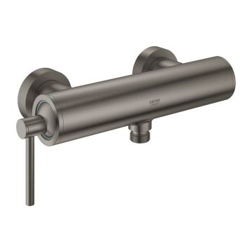 Baterie dus Grohe Atrio antracit periat Hard Graphite monocomanda