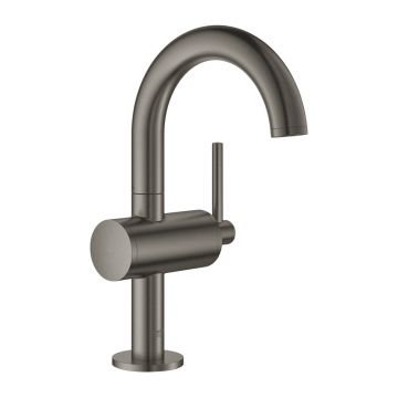 Baterie lavoar Grohe Atrio M monocomanda antracit periat Hard Graphite