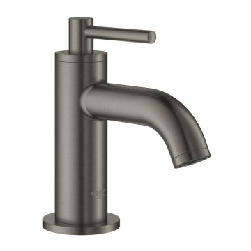 Baterie lavoar Grohe Atrio XS monocomanda antracit periat Hard Graphite
