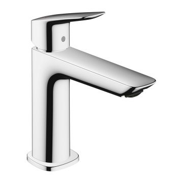 Baterie lavoar Hansgrohe Rebris E crom lucios cu ventil Pop-Up