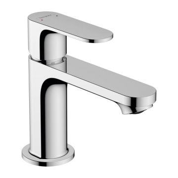 Baterie lavoar Hansgrohe Rebris S 80 crom lucios cu ventil Pop-Up