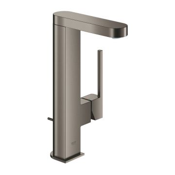 Baterie lavoar inalta Grohe Plus L monocomanda antracit periat Hard Graphite