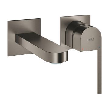 Baterie lavoar incastrata Grohe Plus M antracit periat Hard Graphite fara corp ingropat