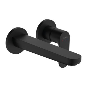 Baterie lavoar incastrata Hansgrohe Rebris S negru mat