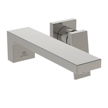 Baterie lavoar incastrata Ideal Standard Atelier Extra 210 argintiu Silver Storm fara corp ingropat