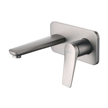 Baterie lavoar incastrata Lemark Bronx grafit mat