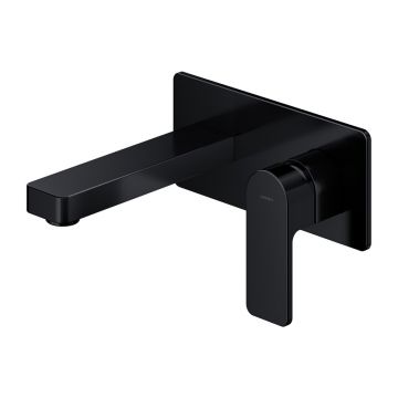 Baterie lavoar incastrata Omnires Baretti negru mat