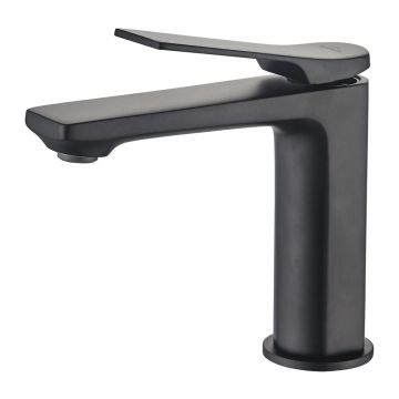 Baterie lavoar Invena Neri monocomanda negru mat