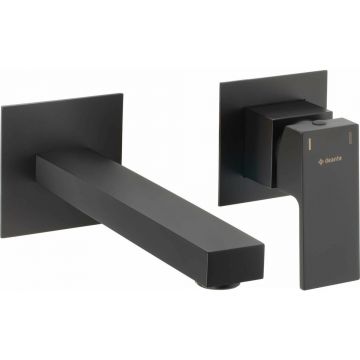 Baterie lavoar monocomanda incastrata Deante Anemon negru