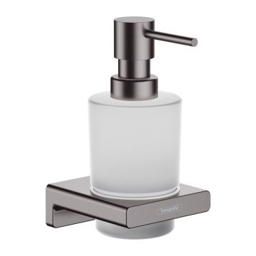 Dozator sapun lichid Hansgrohe AddStoris negru - crom periat