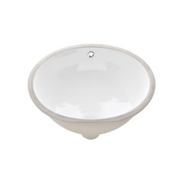 Lavoar incastrat Invena Pandora 49 cm alb