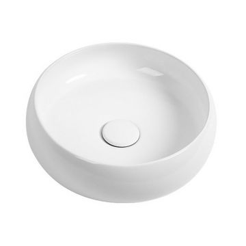 Lavoar pe blat Fluminia Adel alb 36 cm