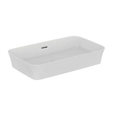 Lavoar pe blat Ideal Standard Atelier Ipalyss 65 cm alb lucios cu preaplin