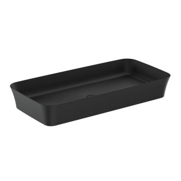 Lavoar pe blat Ideal Standard Atelier Ipalyss 80 cm negru mat