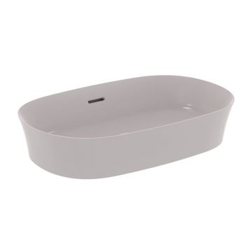 Lavoar pe blat Ideal Standard Atelier Ipalyss Concrete 60 cm gri beton cu preaplin