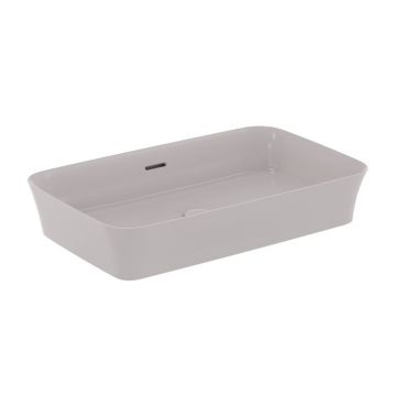 Lavoar pe blat Ideal Standard Atelier Ipalyss Concrete 65 cm gri beton cu preaplin