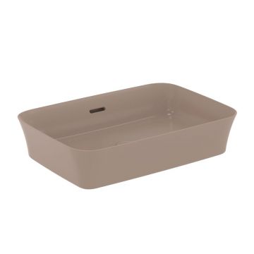 Lavoar pe blat Ideal Standard Atelier Ipalyss Kashmir 55 cm maro cu preaplin