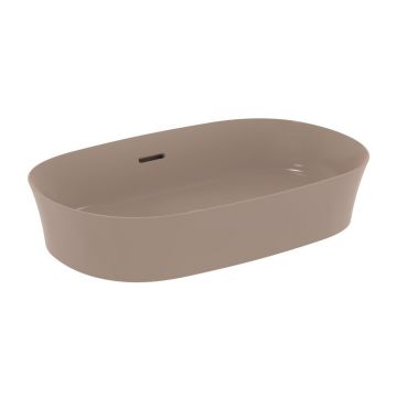 Lavoar pe blat Ideal Standard Atelier Ipalyss Kashmir 60 cm maro cu preaplin