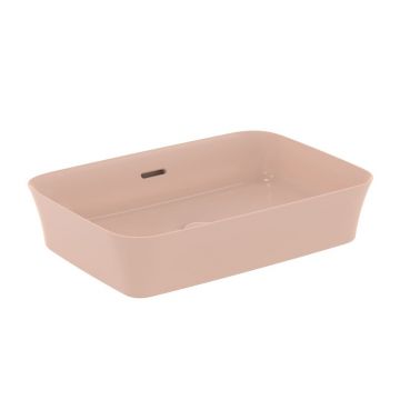 Lavoar pe blat Ideal Standard Atelier Ipalyss Nude 55 cm roz cu preaplin