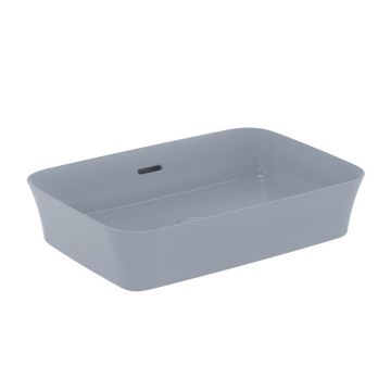 Lavoar pe blat Ideal Standard Atelier Ipalyss Powder 55 cm albastru cu preaplin