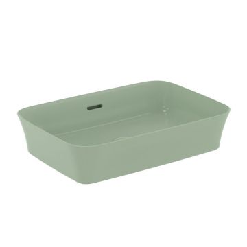 Lavoar pe blat Ideal Standard Atelier Ipalyss Sage 55 cm verde cu preaplin
