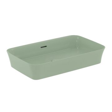 Lavoar pe blat Ideal Standard Atelier Ipalyss Sage 65 cm verde cu preaplin