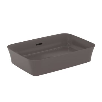 Lavoar pe blat Ideal Standard Atelier Ipalyss Slate Grey 55 cm gri cu preaplin