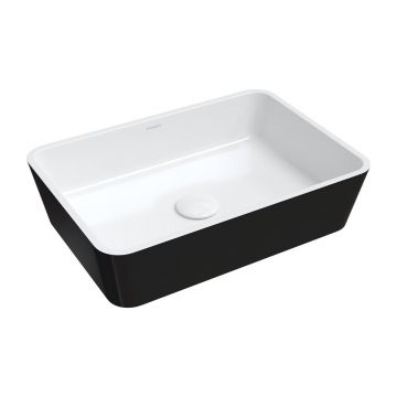 Lavoar pe blat Omnires Parma M+ alb/negru
