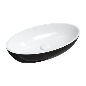 Lavoar pe blat Omnires Siena M+ alb/negru