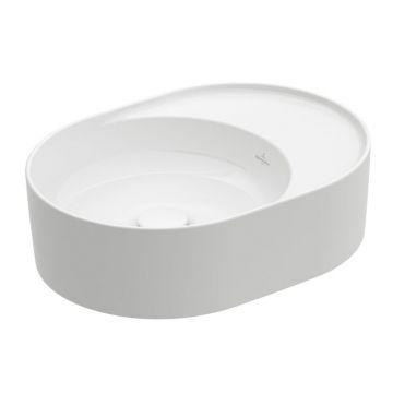 Lavoar pe blat Villeroy&Boch Collaro alb lucios 51 cm