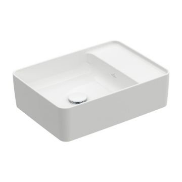 Lavoar pe blat Villeroy&Boch Collaro dreptunghiular alb lucios 51 cm