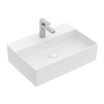 Lavoar pe blat Villeroy&Boch Memento alb lucios 50 cm