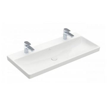 Lavoar pe mobilier Villeroy&Boch Avento alb lucios 100 cm