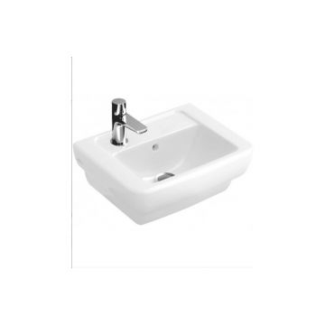 Lavoar pe mobilier Villeroy&Boch Subway 2.0 alb lucios 37 cm