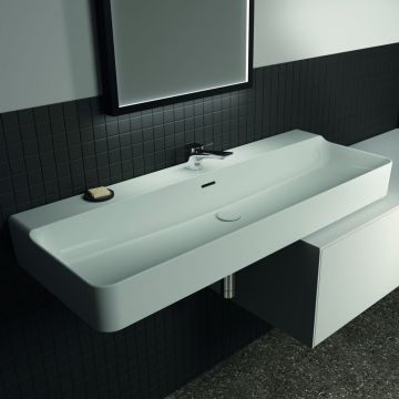 Lavoar suspendat Ideal Standard Atelier Conca120 cm alb mat