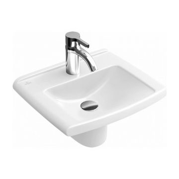 Lavoar suspendat Villeroy&Boch Lifetime alb lucios 45 cm