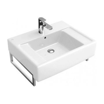 Lavoar suspendat Villeroy&Boch Pure Basic alb lucios 65 cm