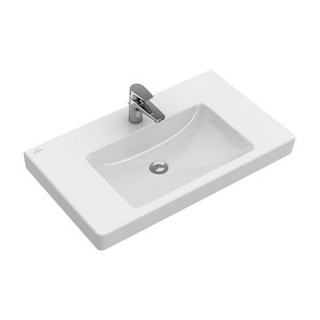 Lavoar suspendat Villeroy&Boch Subway 2.0 alb lucios 80 cm