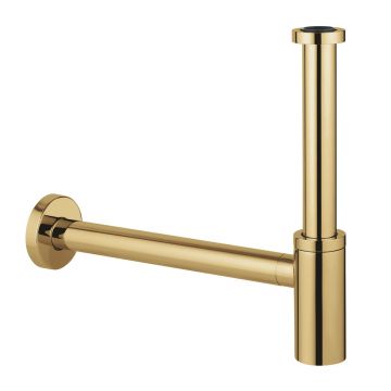 Sifon estetic pentru lavoar Grohe auriu lucios Cool Sunrise
